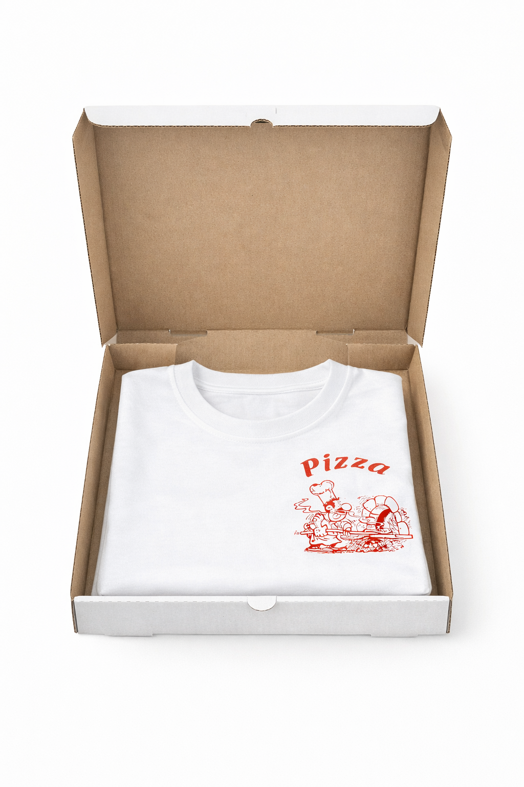 Pizza T-Shirt Damen & Herren