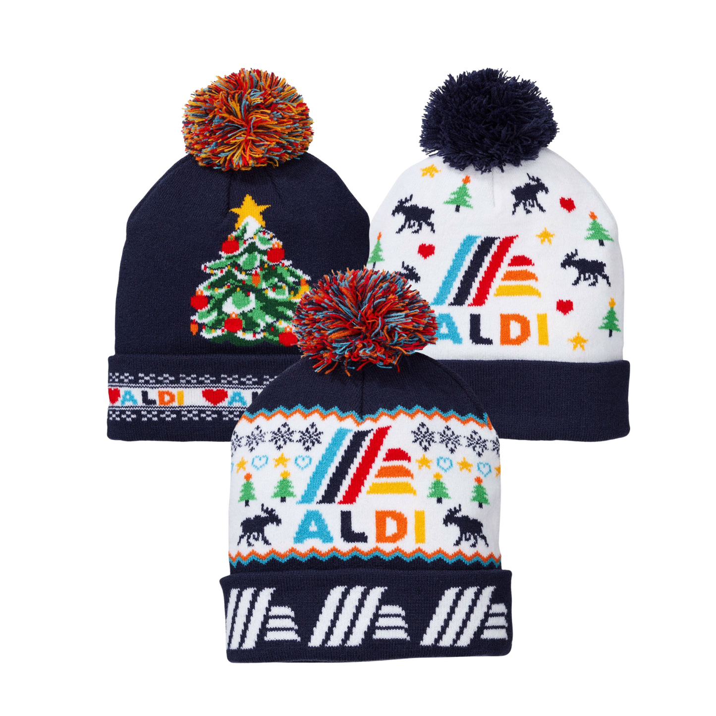 ALDImania Mütze Weihnachten Weihnachtsmütze Christmas Limited Edition Aldi 2022