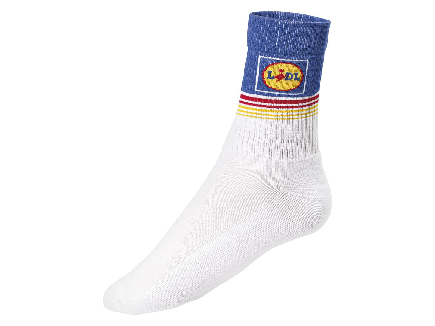 Lidl Socken Blau-Weiß