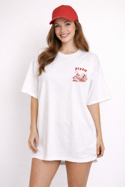 Pizza T-Shirt Damen & Herren