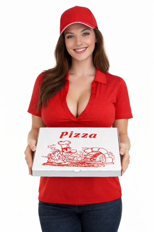 Pizza T-Shirt Damen & Herren