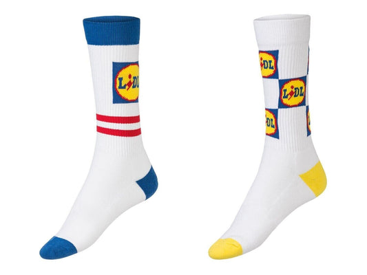 LYCRA® Lidl Socken Lidl Logo Fan Kollektion Limited Edition