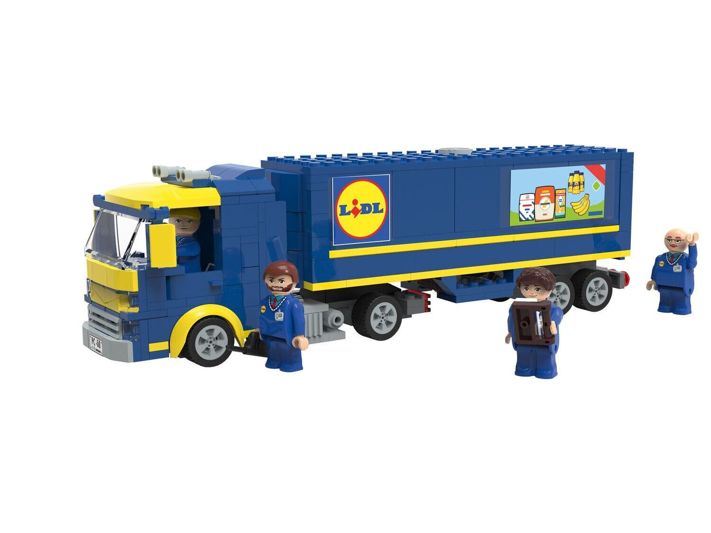 Playtive LIDL LKW/Truck Clippys Klemmbausteine NEU und OVP limitierte Edition